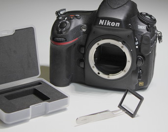 Nikon D800 and Mosaic Engineering VAF-D800 filter kit